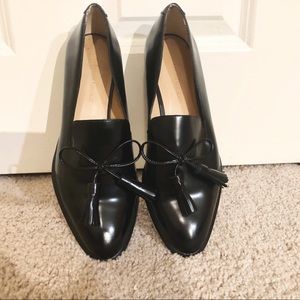 Banana Republic patent leather loafers